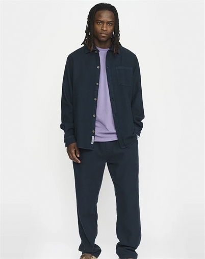 Revolution - Casual Skjorte - Navy